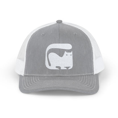 Cat Graphic Snapback Trucker Cap