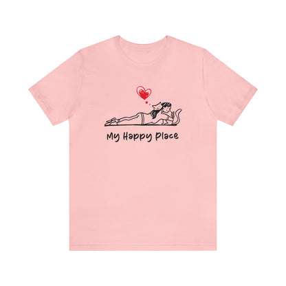 My Happy Place Cat Women's  Graphic Tee