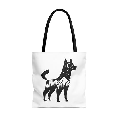 Mountain Dog Tote Bag