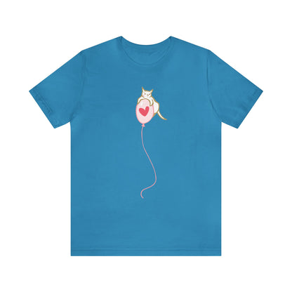 Cat on Heart Strings Women's Graphic Tee