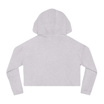 Love Cats Women’s Cropped Hooded Sweatshirt