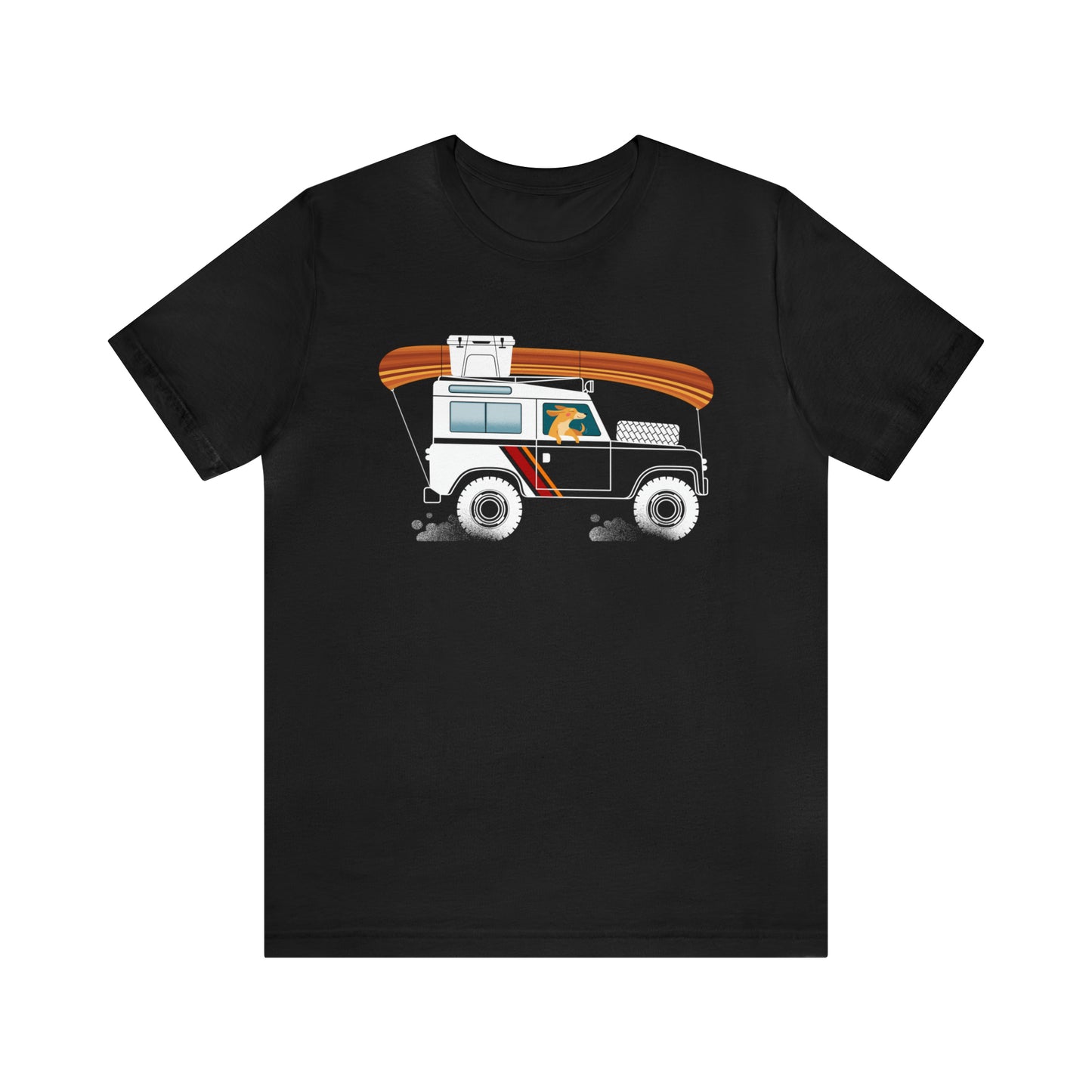 Land Rover Camping Dog Women's Graphic Tee