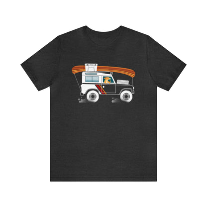 Land Rover Camping Dog Women's Graphic Tee