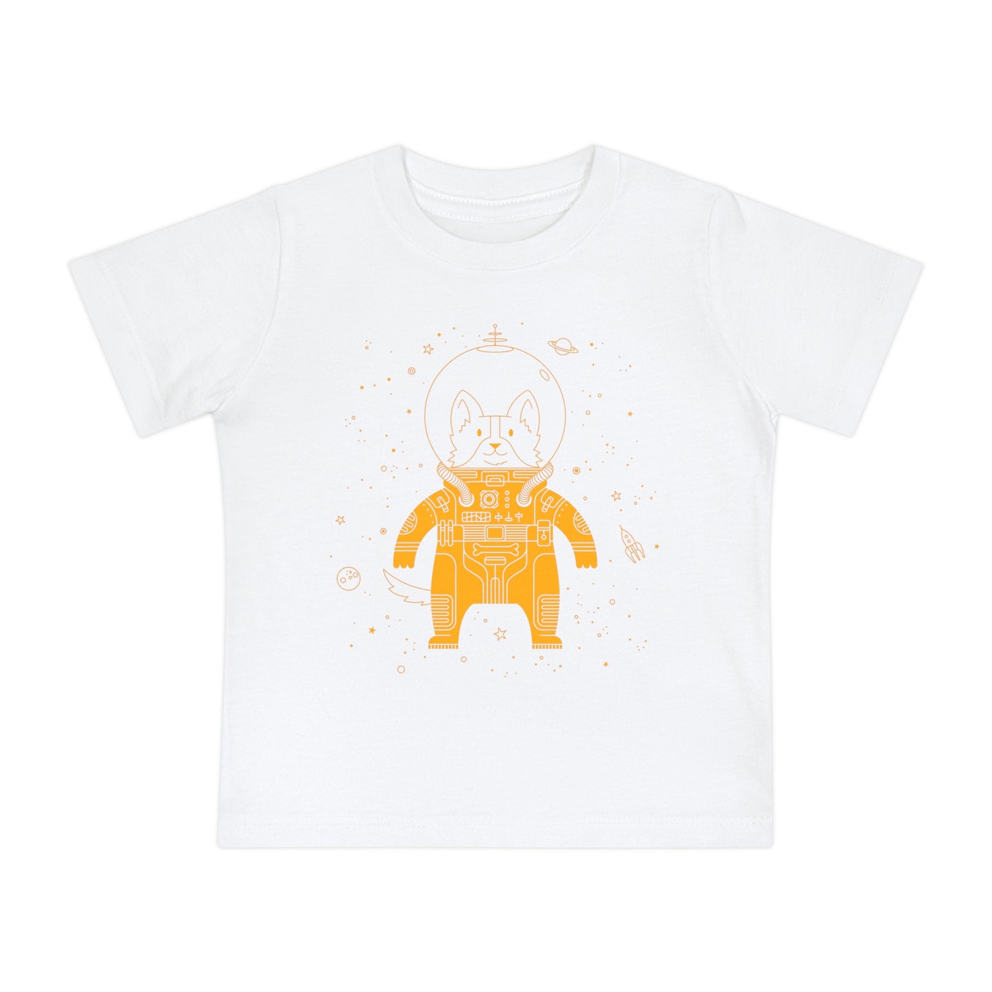 Dog in Space Baby Graphic Tee