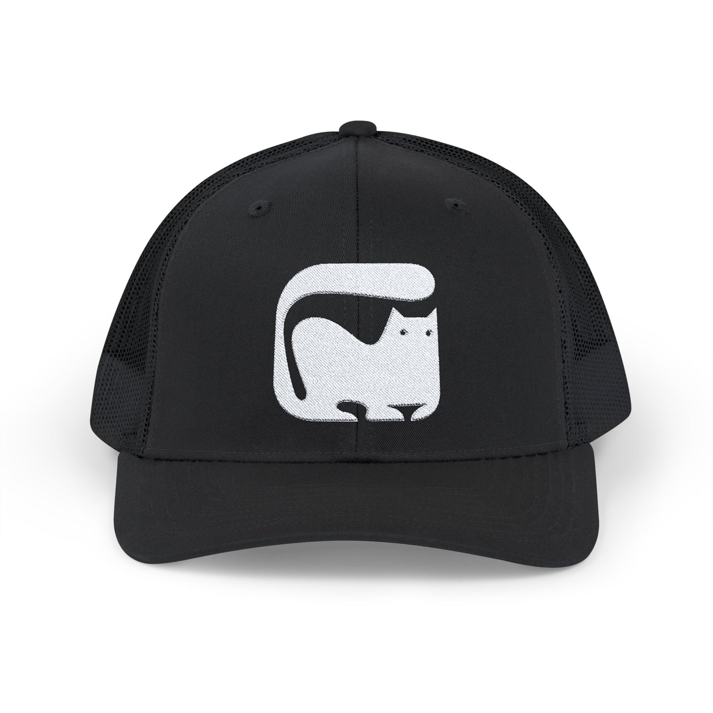 Cat Graphic Snapback Trucker Cap