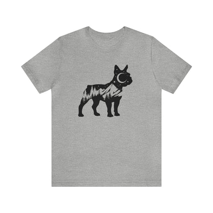 Mountain French Bulldog Men's Graphic Tee