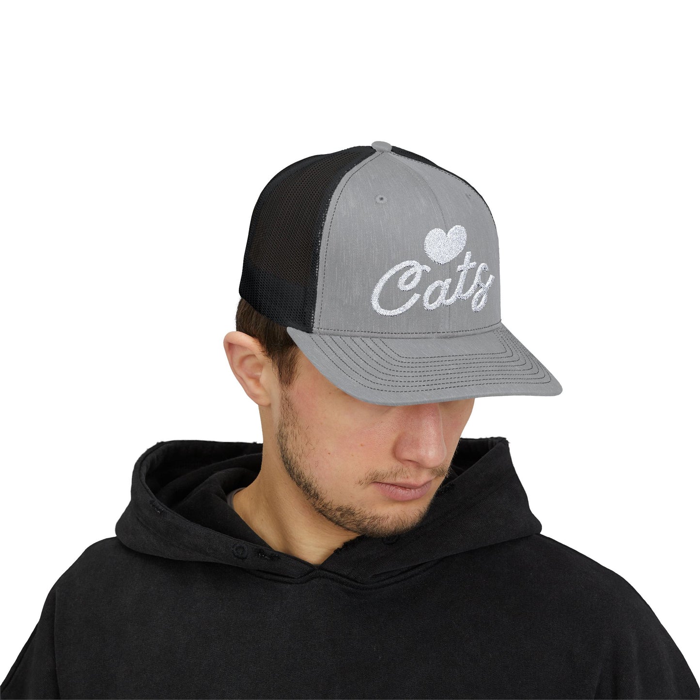 Love Cats Snapback Trucker Cap