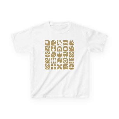 Dogs and Squirrels Graphic Kids Heavy Cotton Graphic Tee