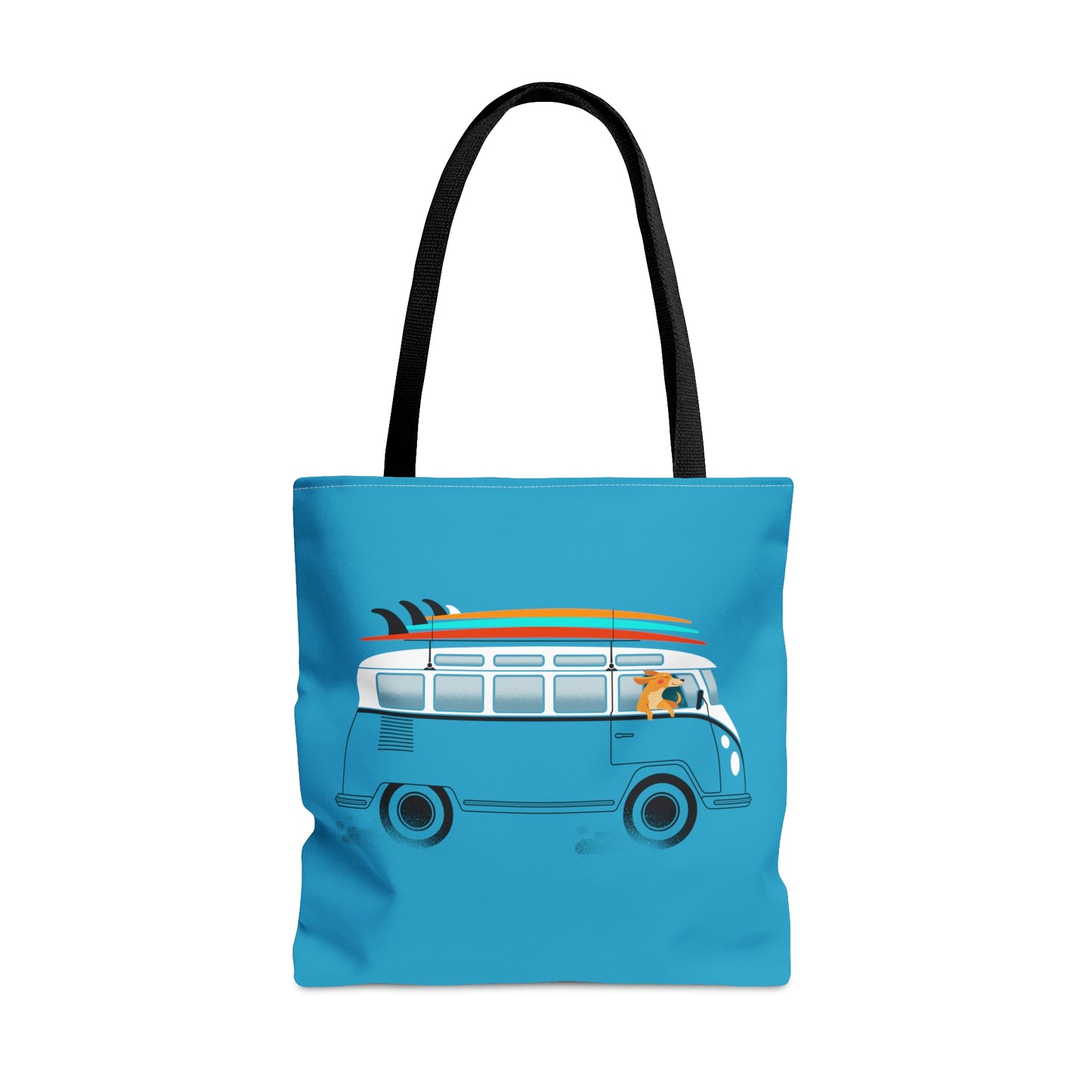 Surf Dog Tote Bag