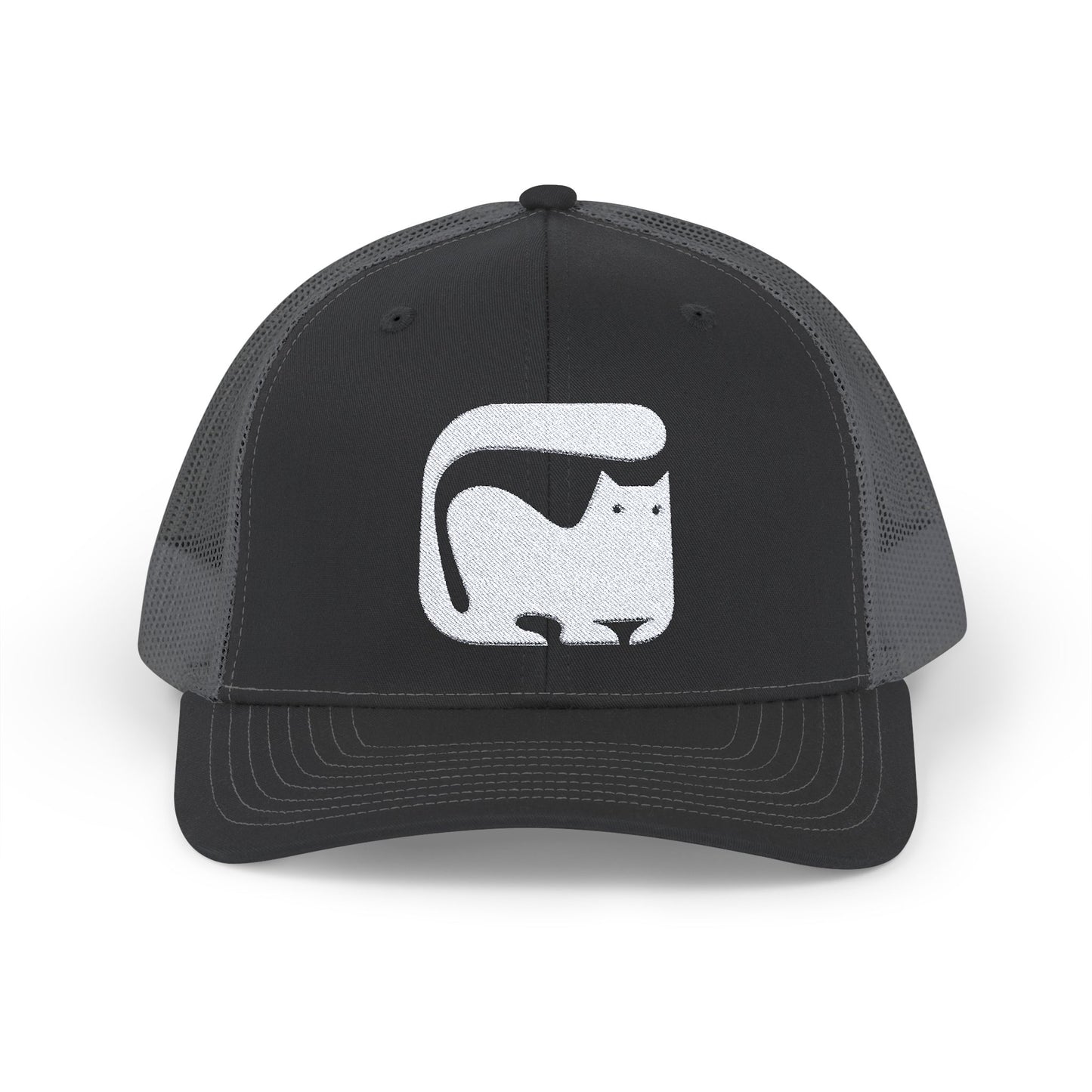 Cat Graphic Snapback Trucker Cap