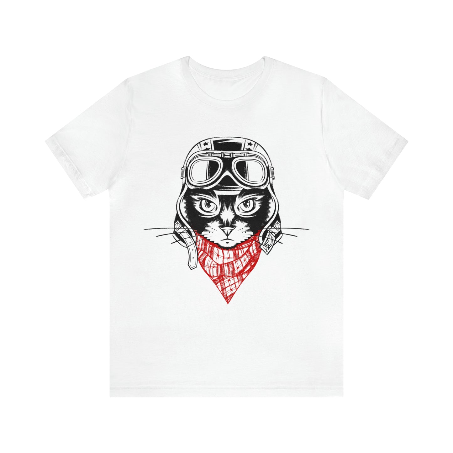 Motorcycle Cat Men's Graphic Tee