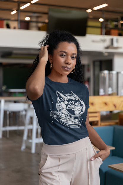 Space Cat Women's Graphic Tee