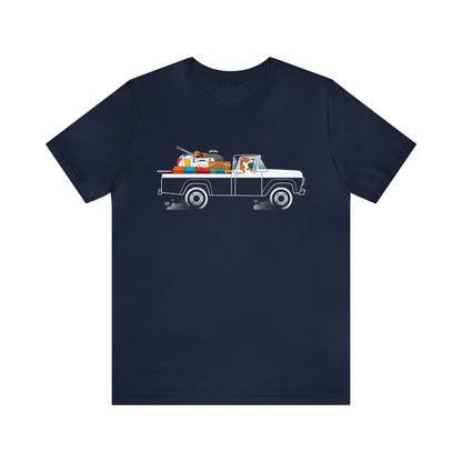 Ford Truck Beach Dog Women's Graphic Tee