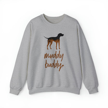 Muddy Buddy Men's Heavy Blend Crewneck Sweatshirt