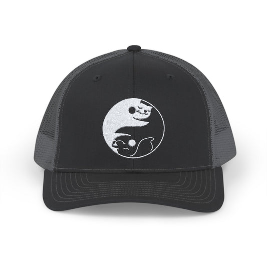 Yin Yang Snapback Trucker Cap