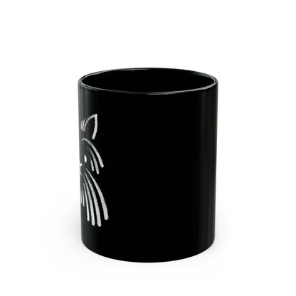 Dog BF#10  11oz Black Mug