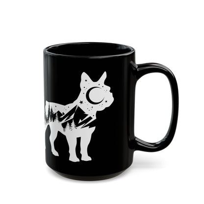 Mountain Dog 15oz Black Mug