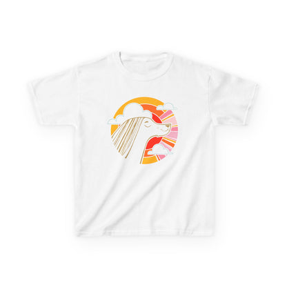 Sunset Beauty Kids Heavy Cotton Graphic Tee