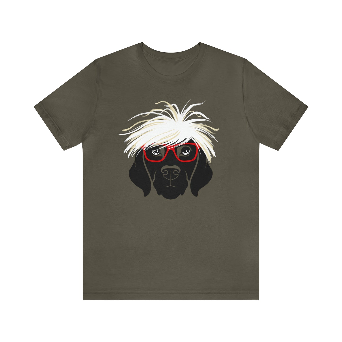 Pop Artist Dog Men's Graphic Tee