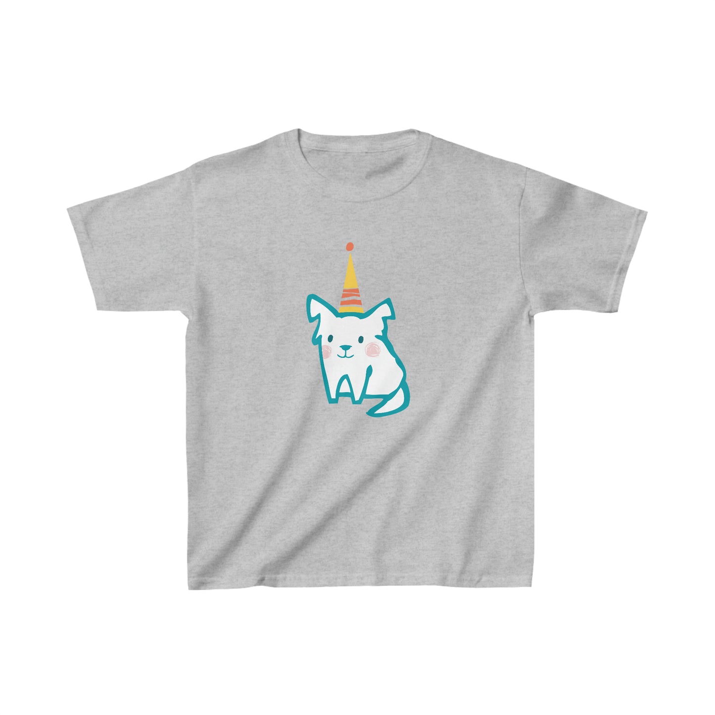 Birthday Dog Kid’s Heavy Cotton Graphic Tee