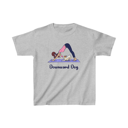 Downward Dog Kid’s Heavy Cotton Graphic Tee