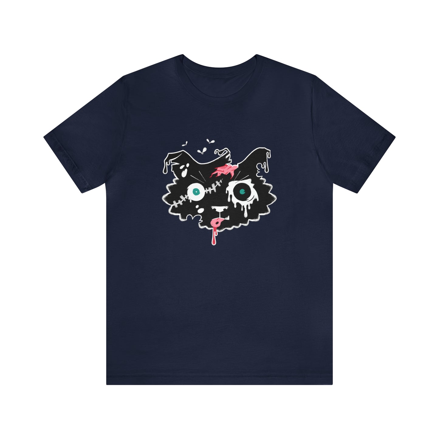 Zombie Cat Men's Graphic Tee