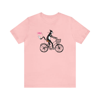 Bicycle Cat Women's Graphic Tee