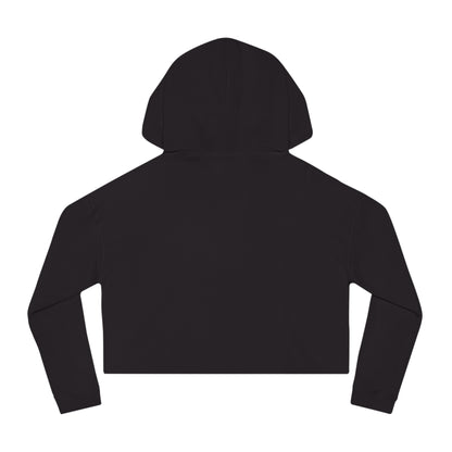 Love Cats Women’s Cropped Hooded Sweatshirt