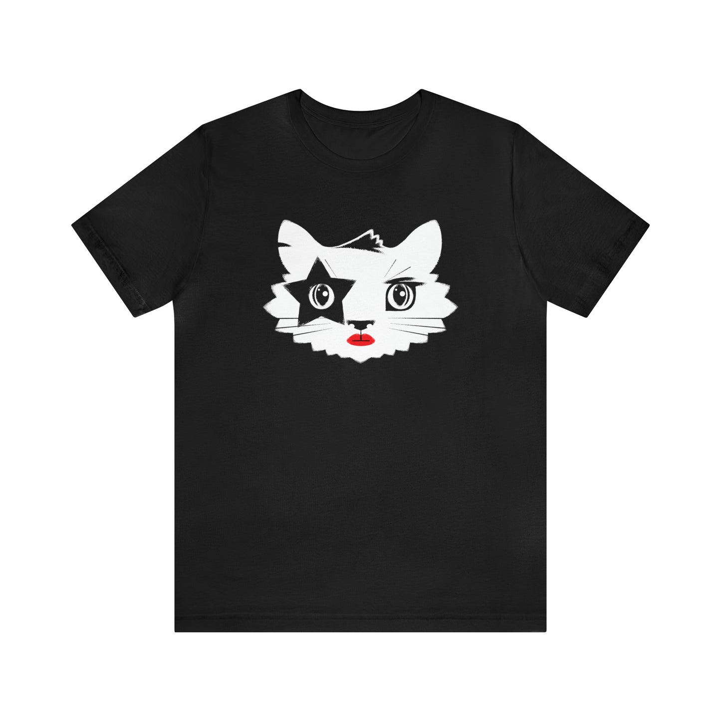 Rock 'n' Roll Cat Men's Graphic Tee