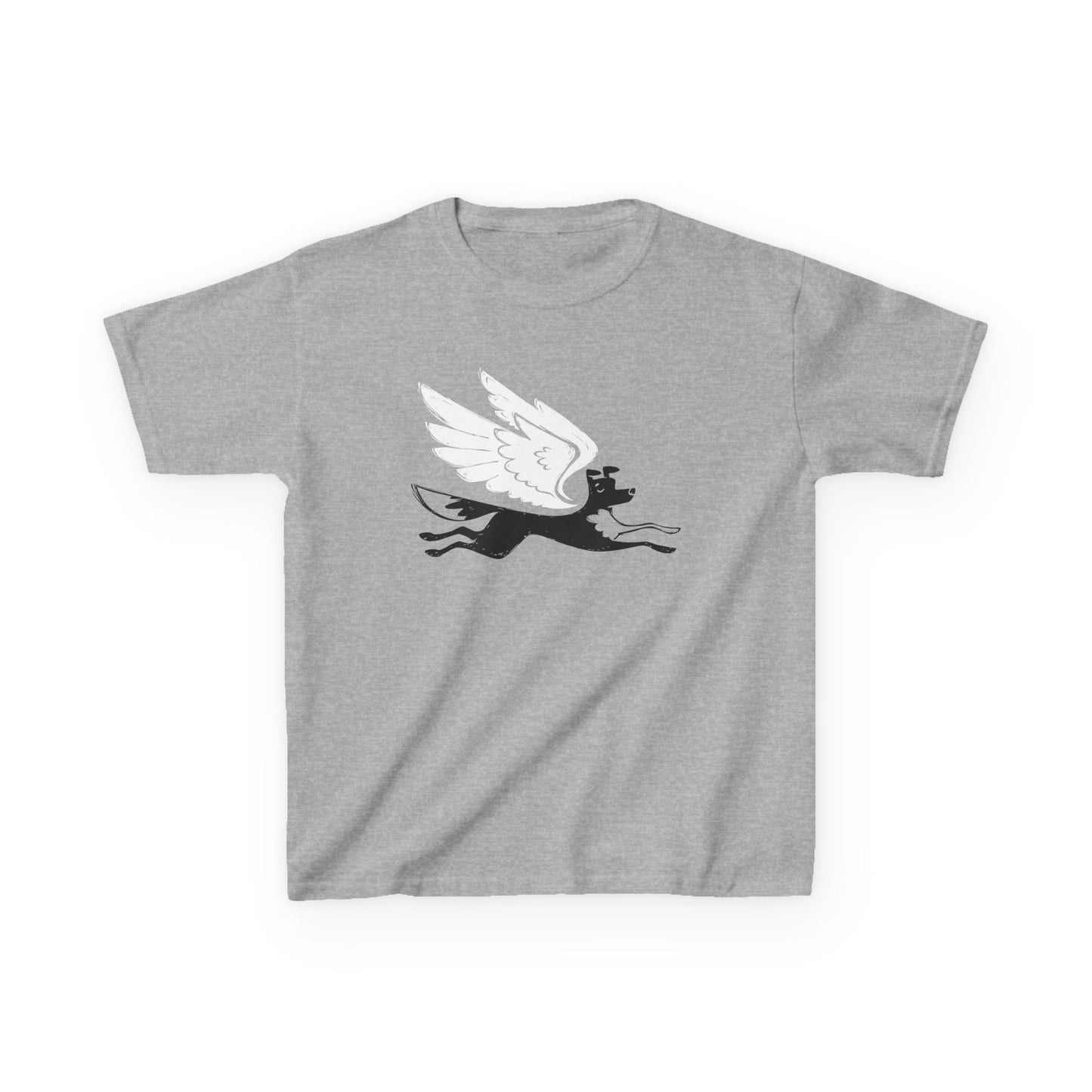 Angel Dog Kids Heavy Cotton Graphic Tee