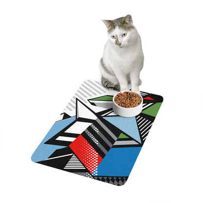 Pop Art Pet Food Mat (12x18)