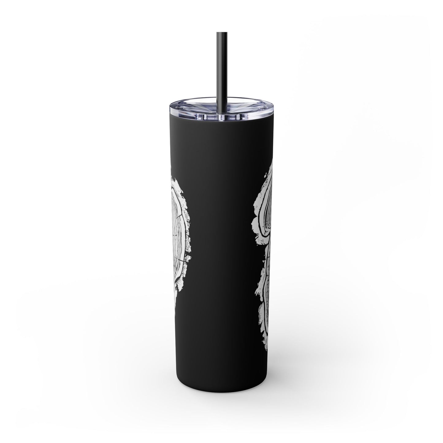 Dogwood Skinny Tumbler with Straw, 20oz