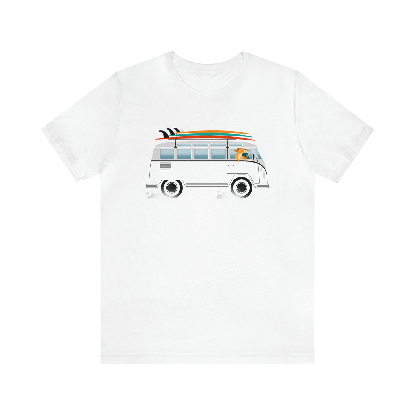 VW Van Surf Dog Men's Graphic Tee