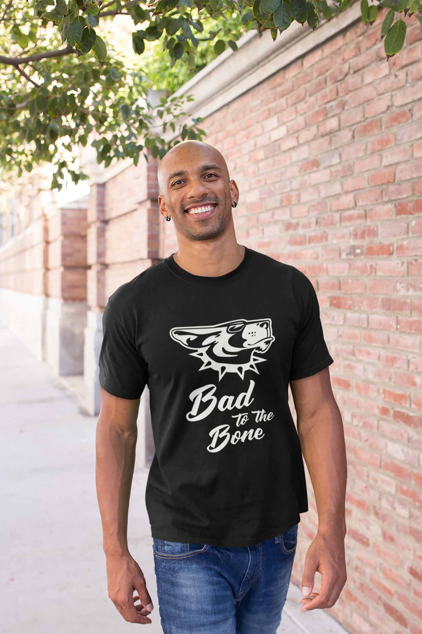 Bad To The Bone Men's Graphic Tee