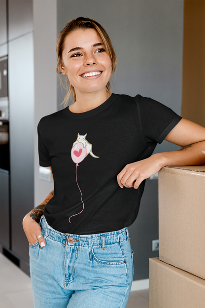 Cat Balloon Women's Graphic Tee