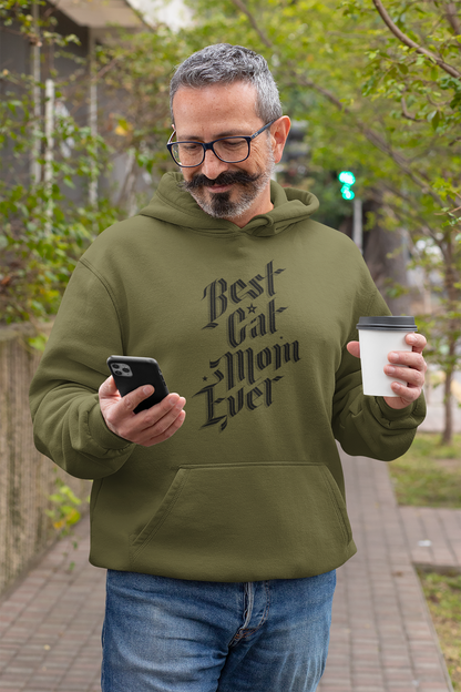 Best Cat Dad Ever Men's Hooded Sweatshirt