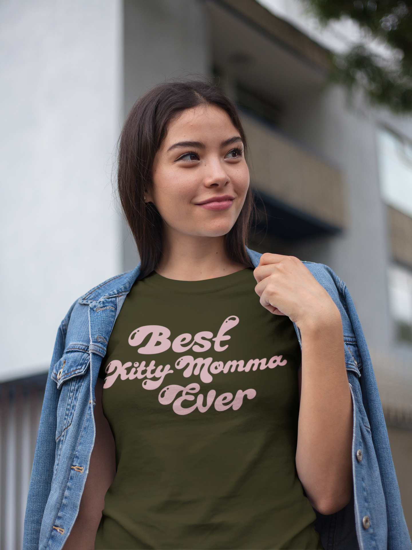 Best Kitty Momma Ever Women's Graphic Tee