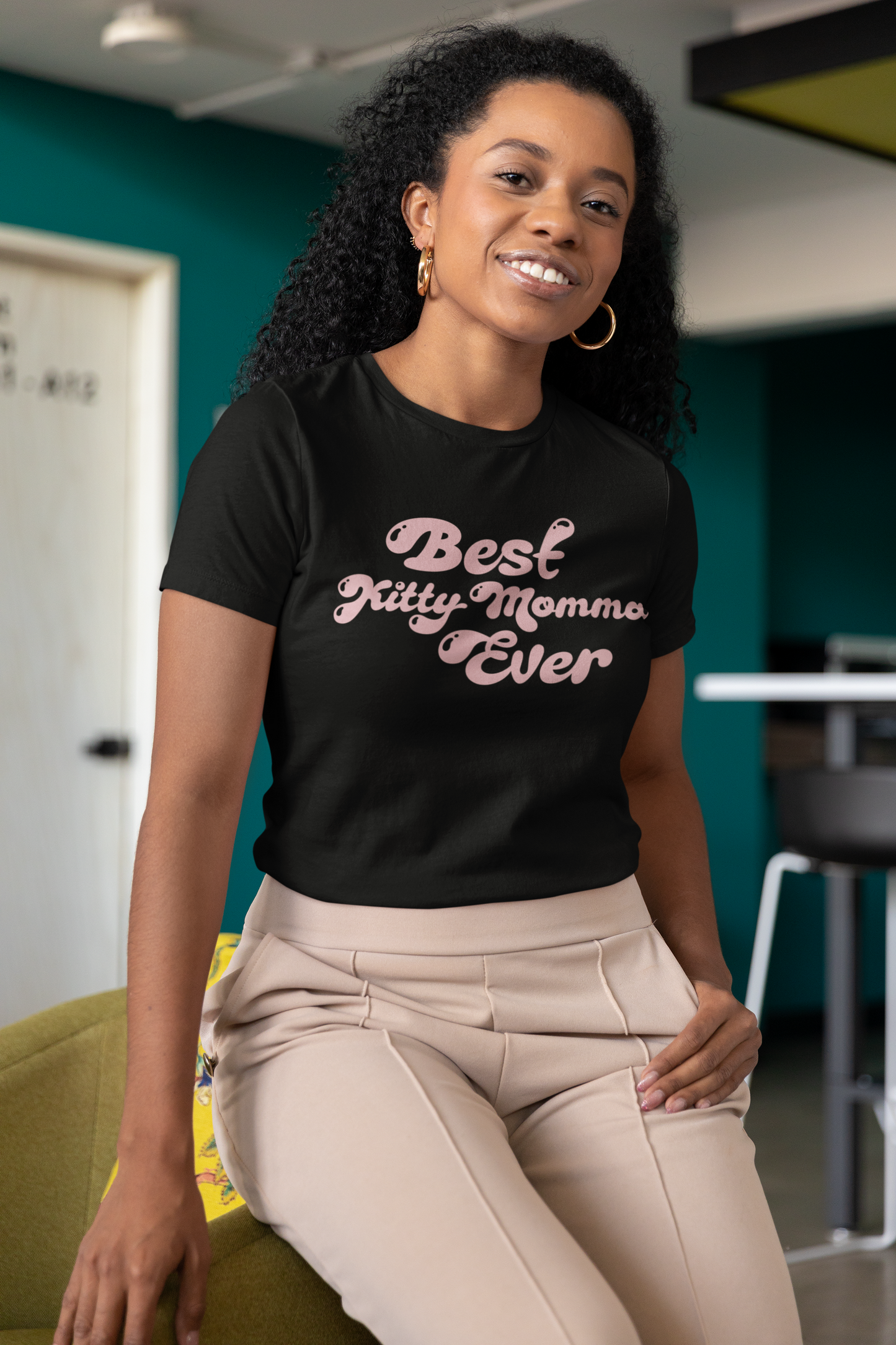 Best Kitty Momma Ever Women's Graphic Tee