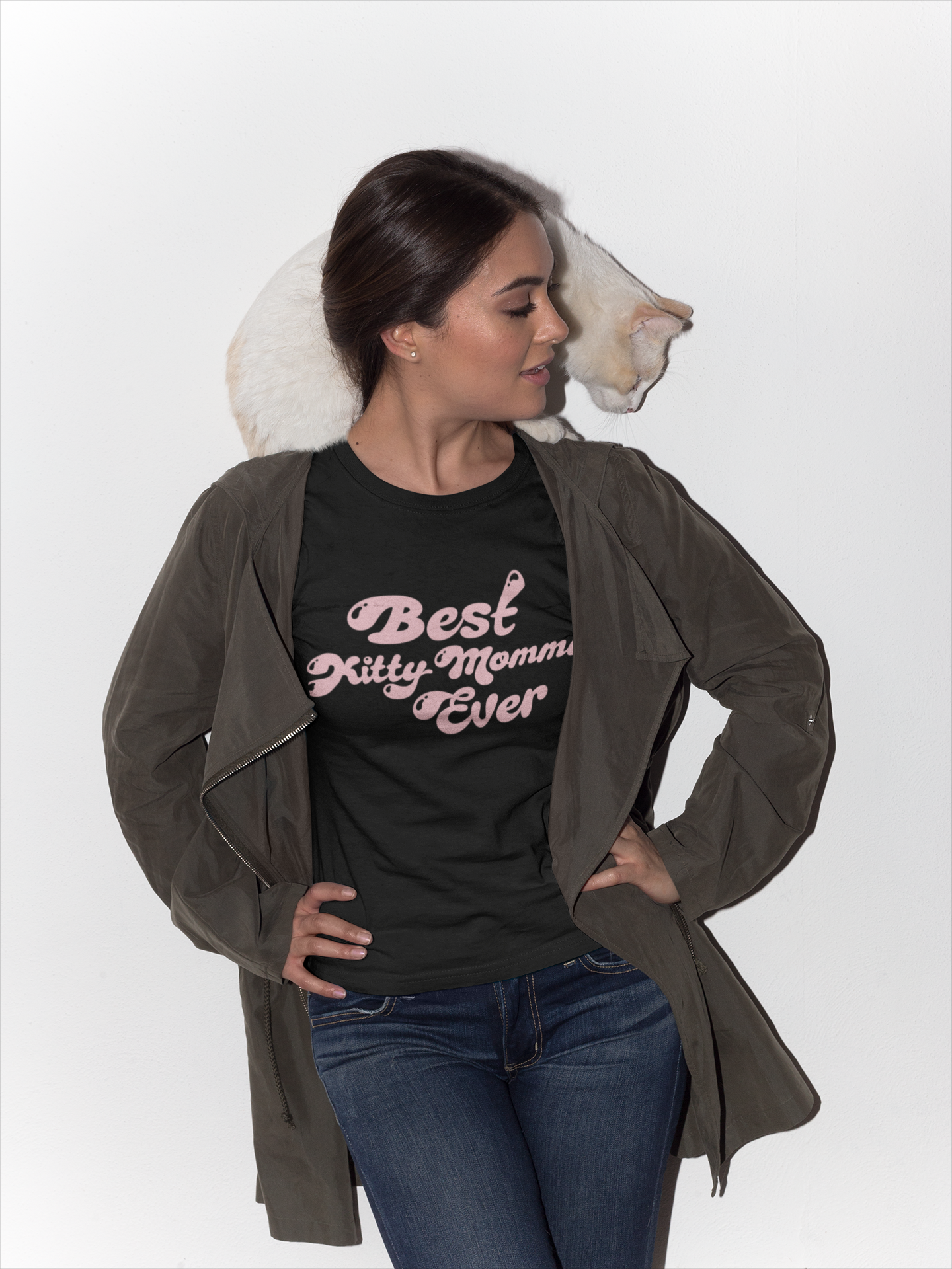 Best Kitty Momma Ever Women's Graphic Tee