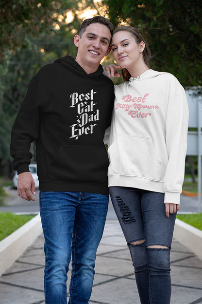 Best Cat Dad Ever Men's Hooded Sweatshirt