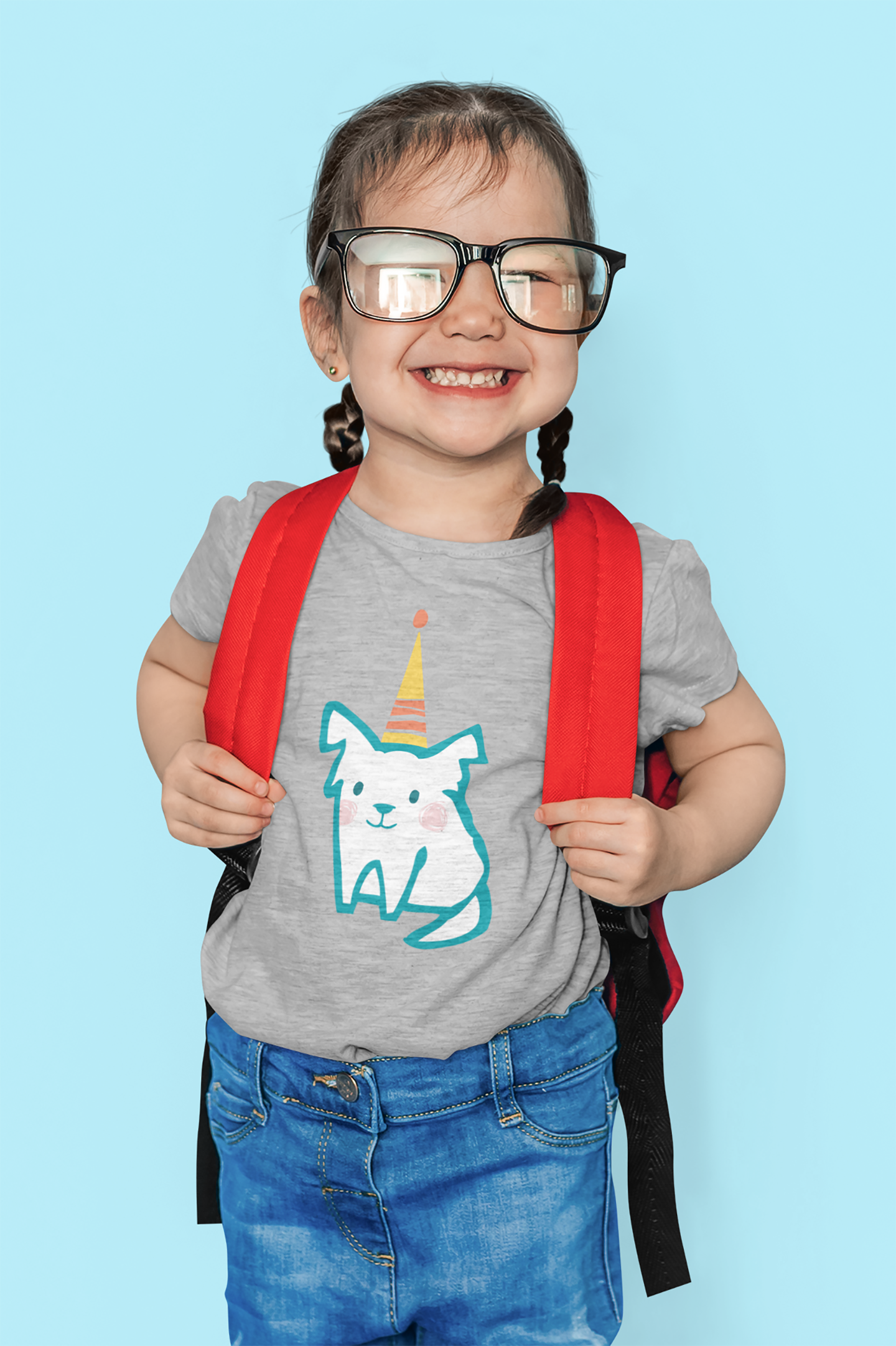 Birthday Dog Kid’s Heavy Cotton Graphic Tee