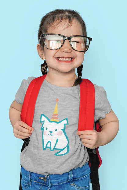 Birthday Dog Kid’s Heavy Cotton Graphic Tee