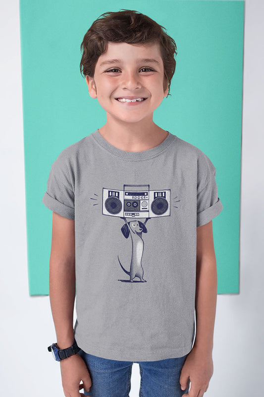 Turn Up the Fun – The Perfect Tee for Dachshund Fans!