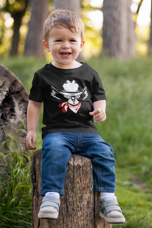 Cowboy Cat Baby Graphic Tee