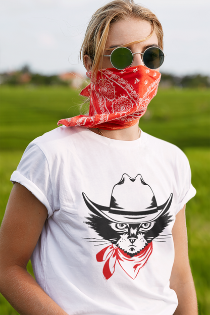 Cowboy Cat Women's Graphic Tee