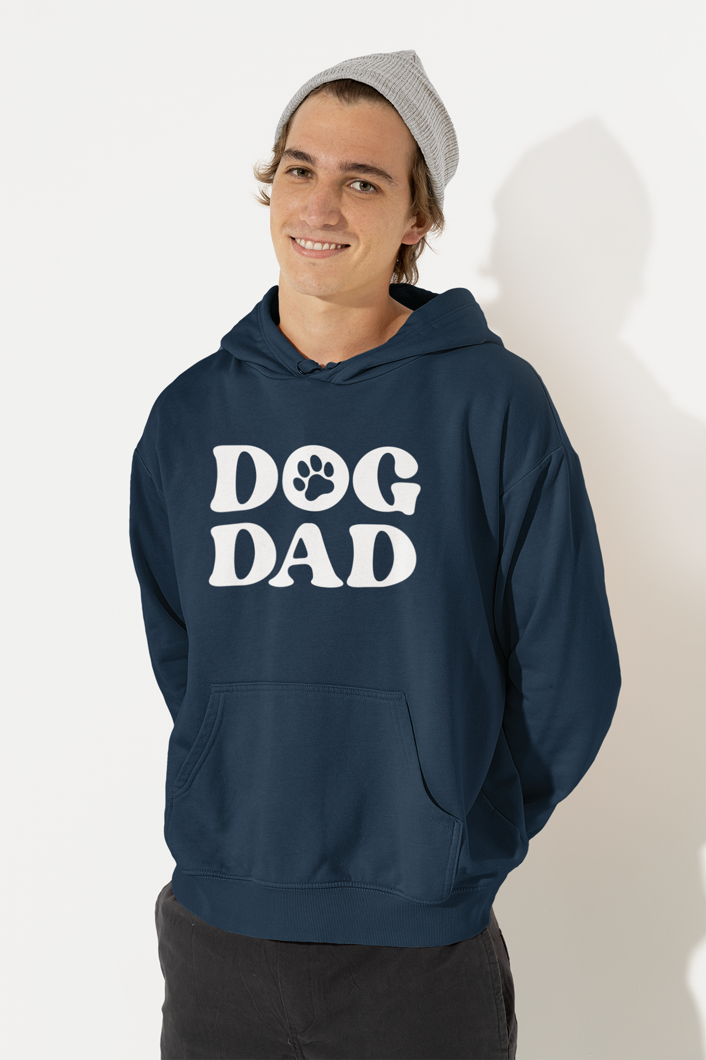 Dog Dad Men's Hooded Sweatshirt