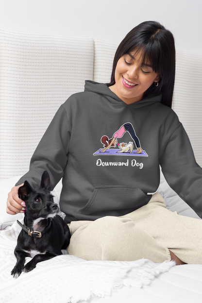 Downward Dog Women's Hooded Sweatshirt