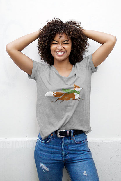 Fox on the Run Women's Graphic Tee