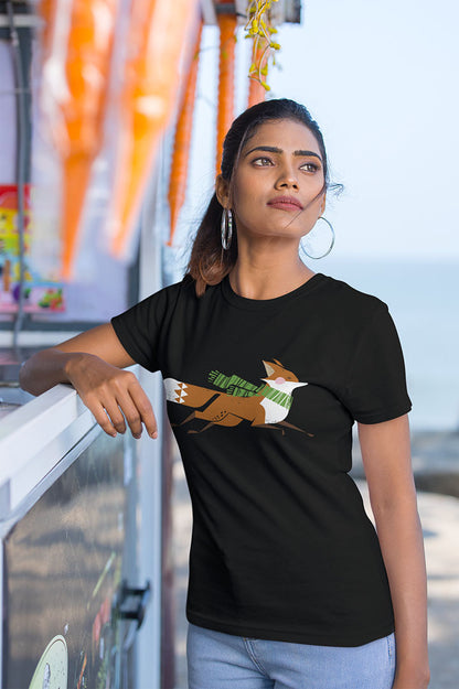 Fox on the Run Women's Graphic Tee
