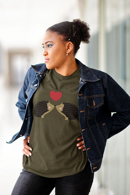 Hedgehogs in Love Women's Graphic Tee